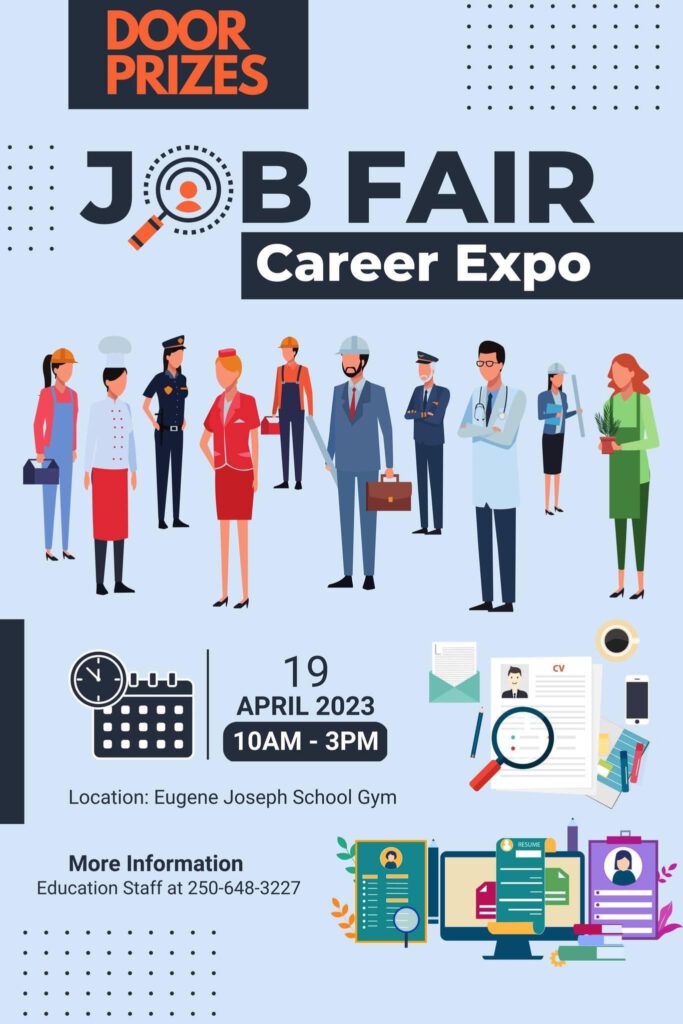 Job Fair Career Expo Tl'azt'en Nation